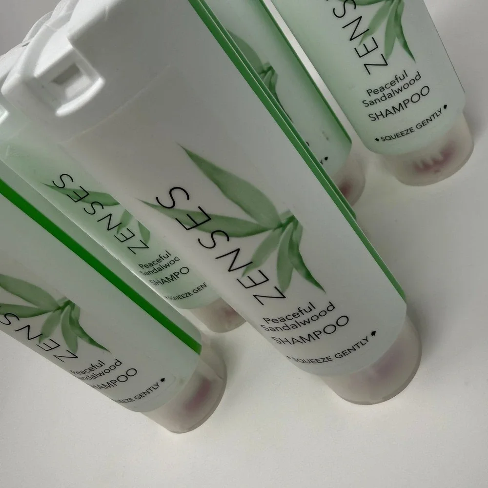 Zenses SHAMPOO Hotel Peaceful Sandalwood Scent 12.17 oz in Each Lot Of 8